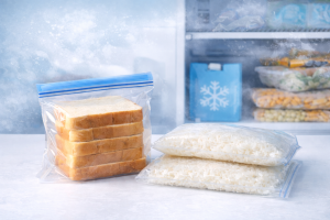 흰빵 쌀밥 냉동보관법