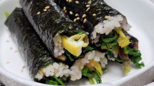 미나리 김밥