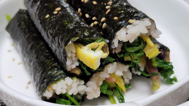 미나리 김밥